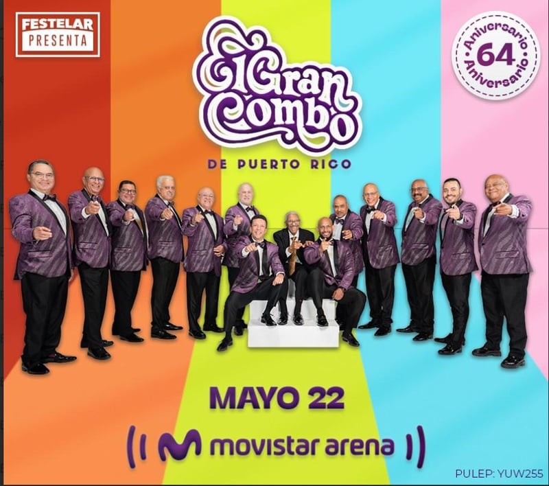 EL GRAN COMBO DE PUERTO RICO 64 ANIVERSARIO