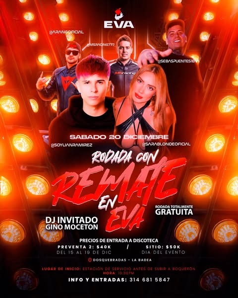 RODADA CON REMATE EN EVA