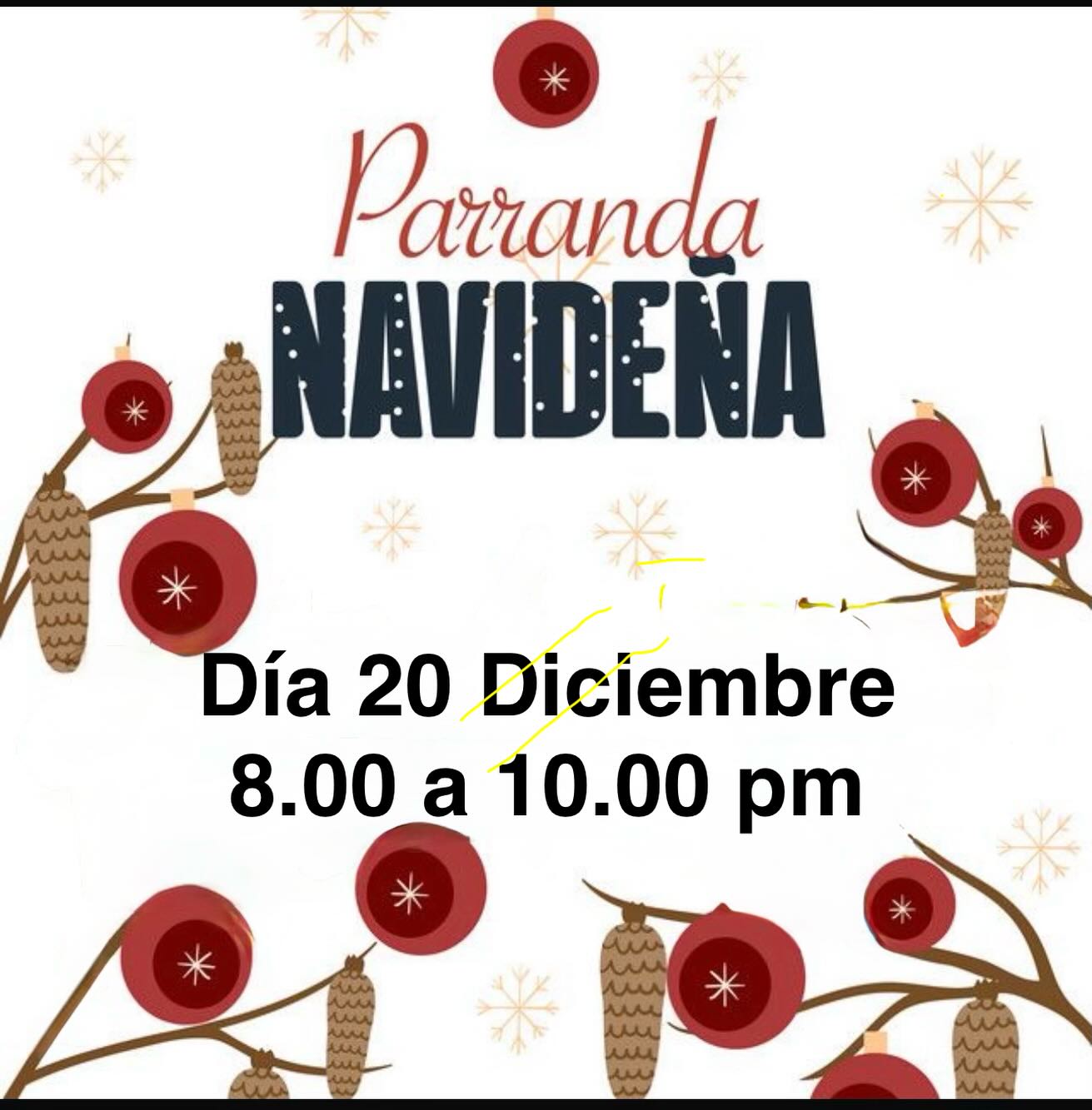 Parranda Navideña | Restaurante Olivo Pereira