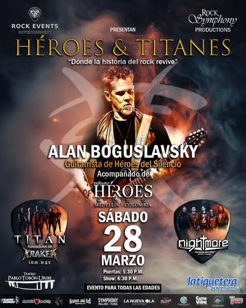 HÉROES & TITANES en Medellín