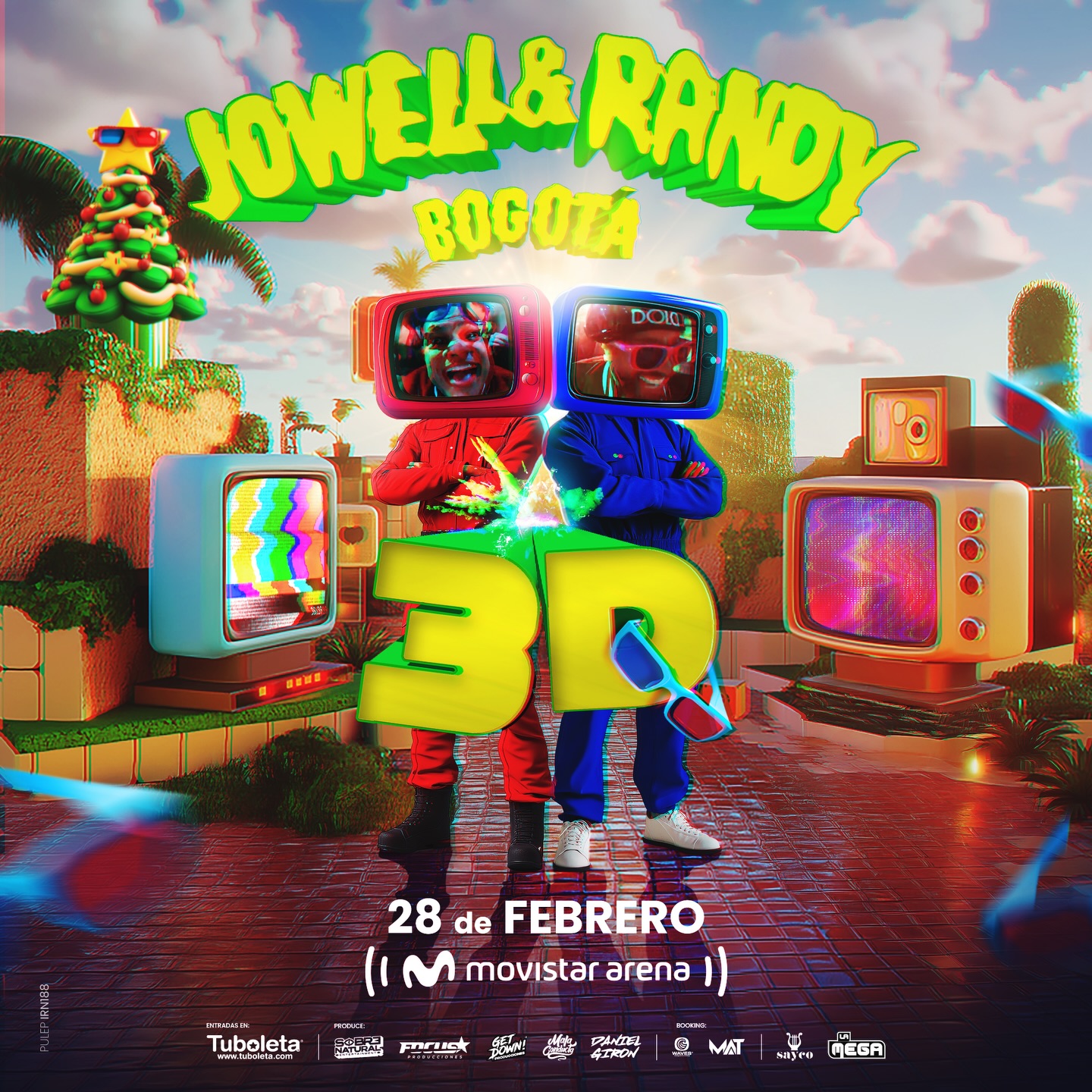Jowell & Randy confirman su show en Bogotá