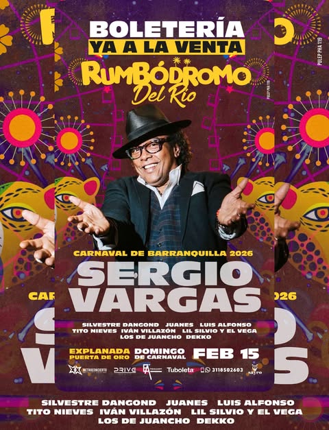 Sergio Vargas en Concierto - Barranquilla