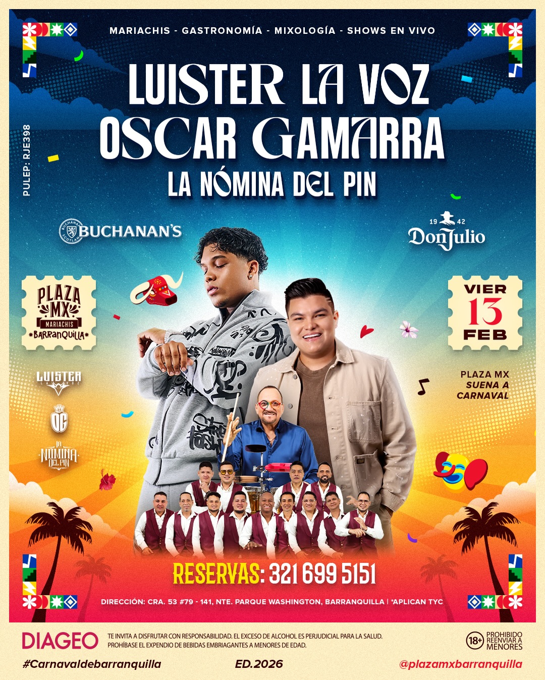 Luister La voz | Oscar Gamarra | La nómina del pin