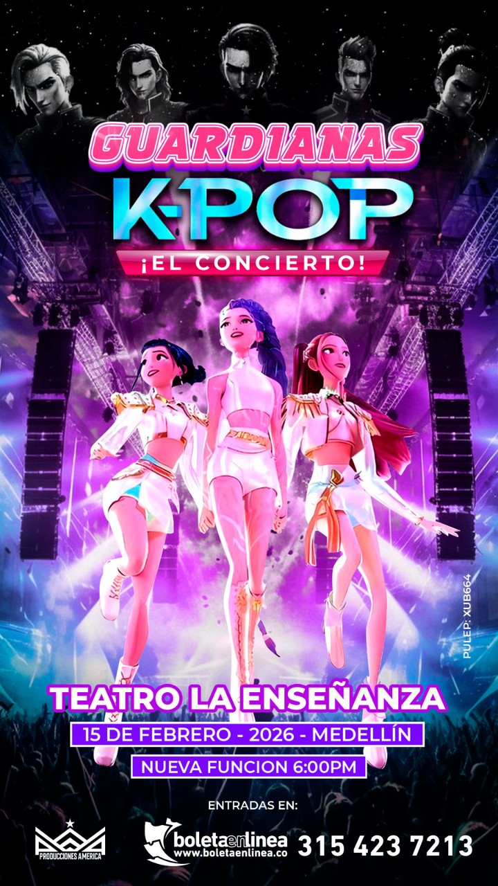 Guardianas K-POP en concierto - Medellín
