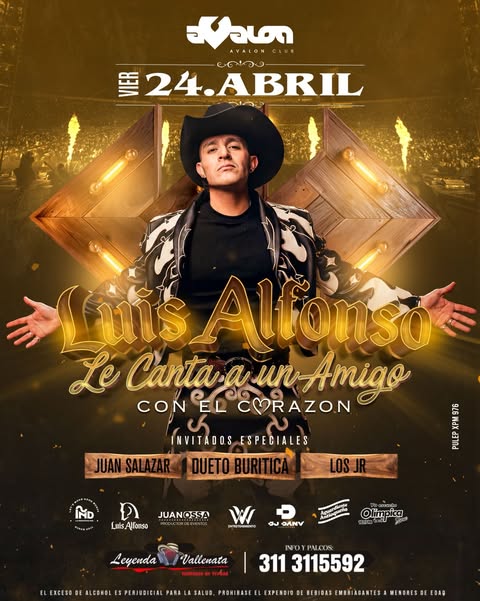 LUIS ALFONSO le canta a un Amigo con el Corazón